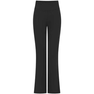 SF Womens/Ladies Flared Leggings / Black